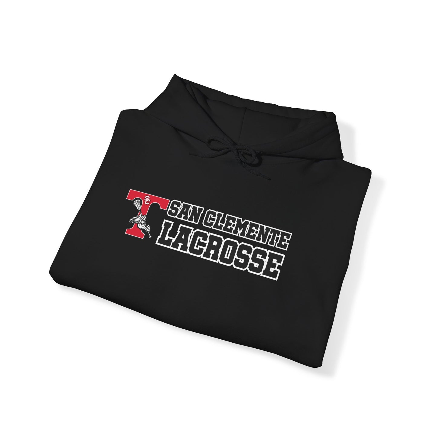 PERSONALIZED Unisex Heavy Blend™ Hooded Sweatshirt Last Name and One Number on Sleeve