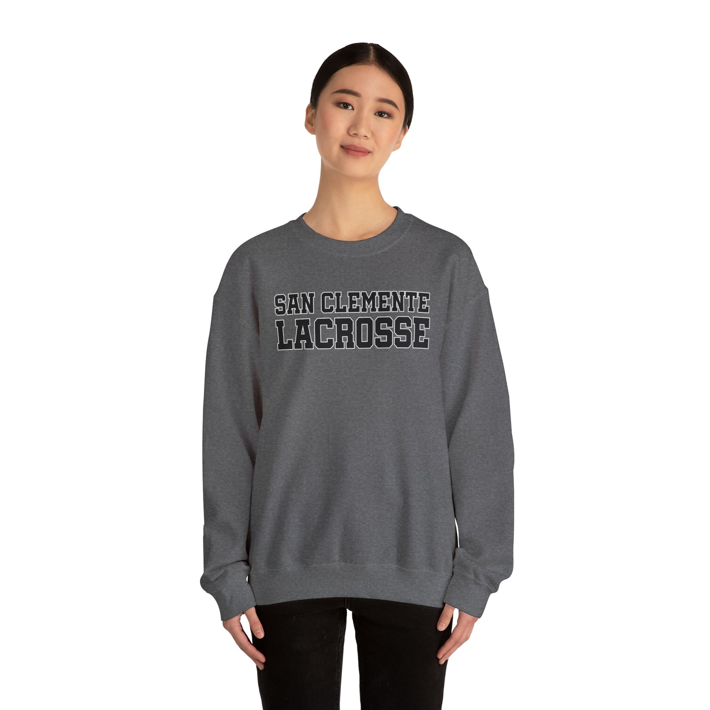 Unisex Heavy Blend™ Black Letters Crewneck Sweatshirt