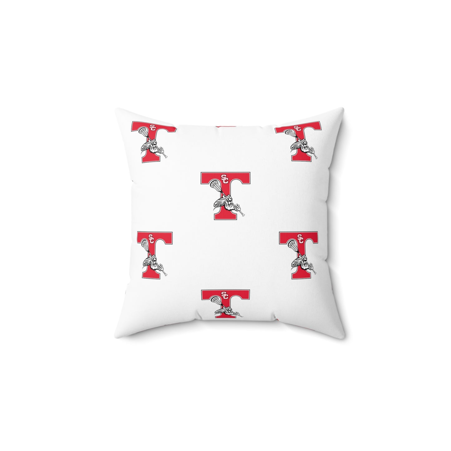 Triton Lacrosse Spun Polyester Square Pillow