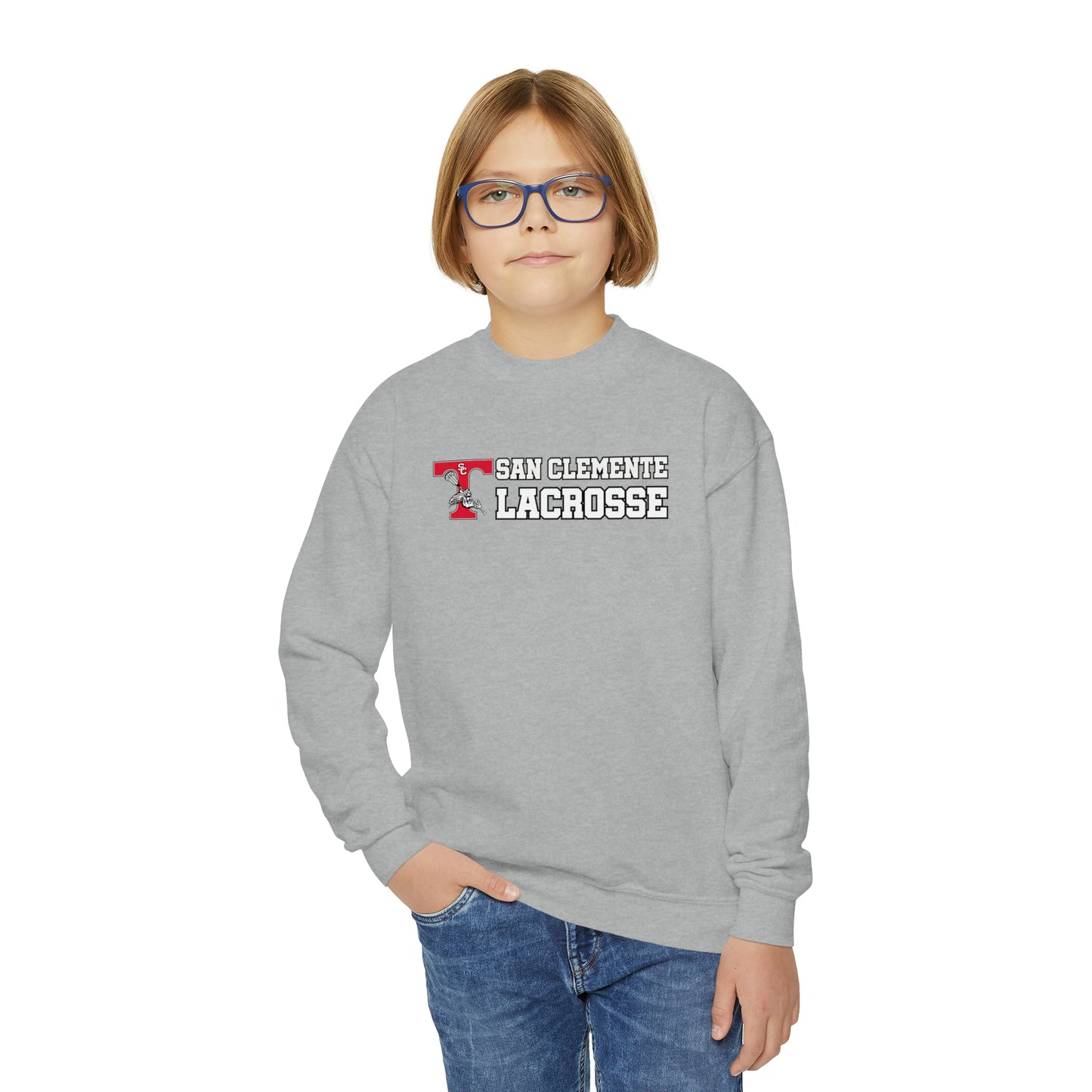 Triton Lacrosse Youth Crewneck Sweatshirt