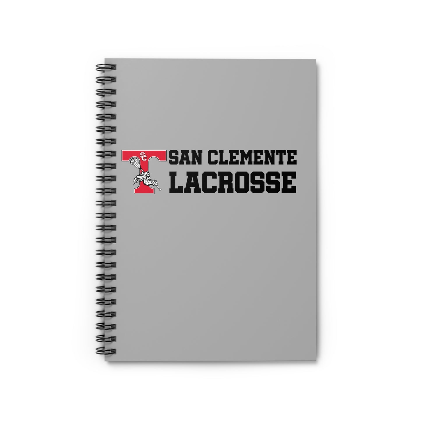 Triton Lacrosse Spiral Notebook - Ruled Line