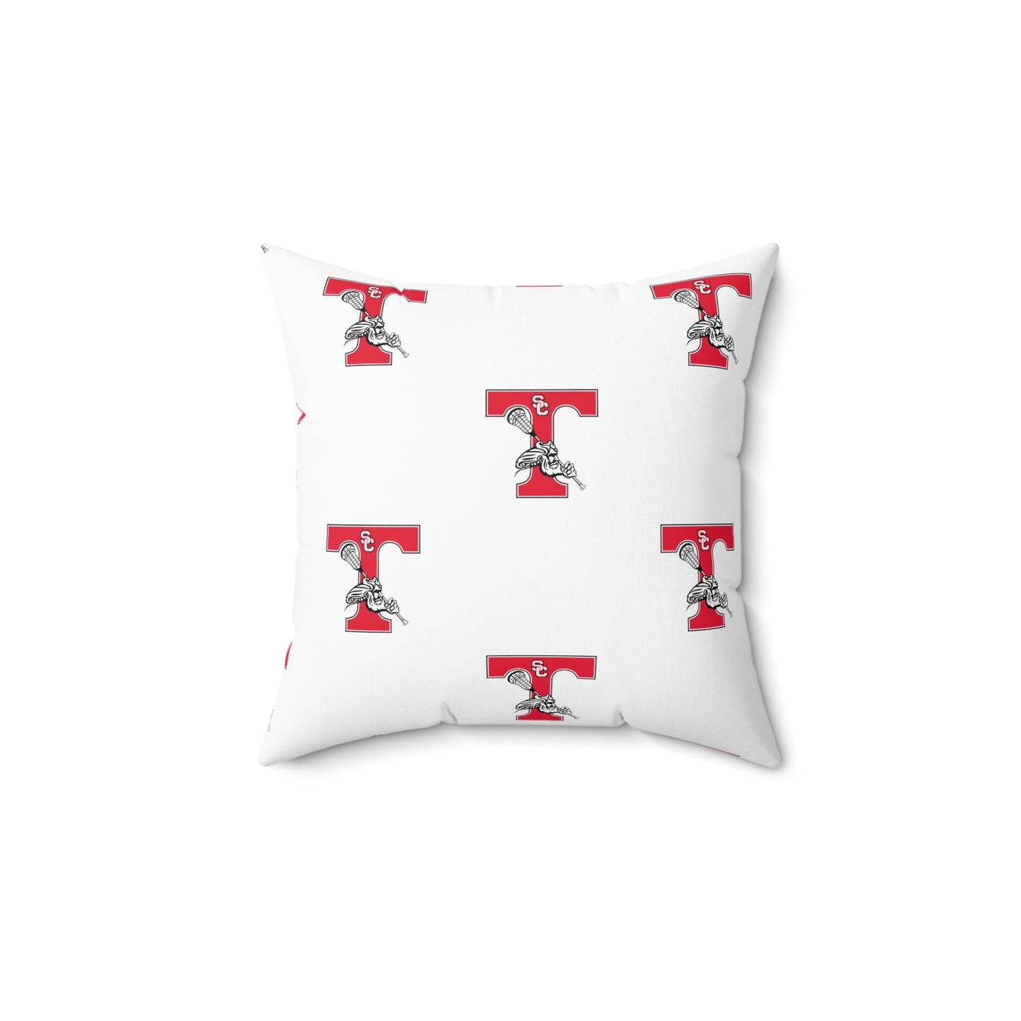 Triton Lacrosse Spun Polyester Square Pillow