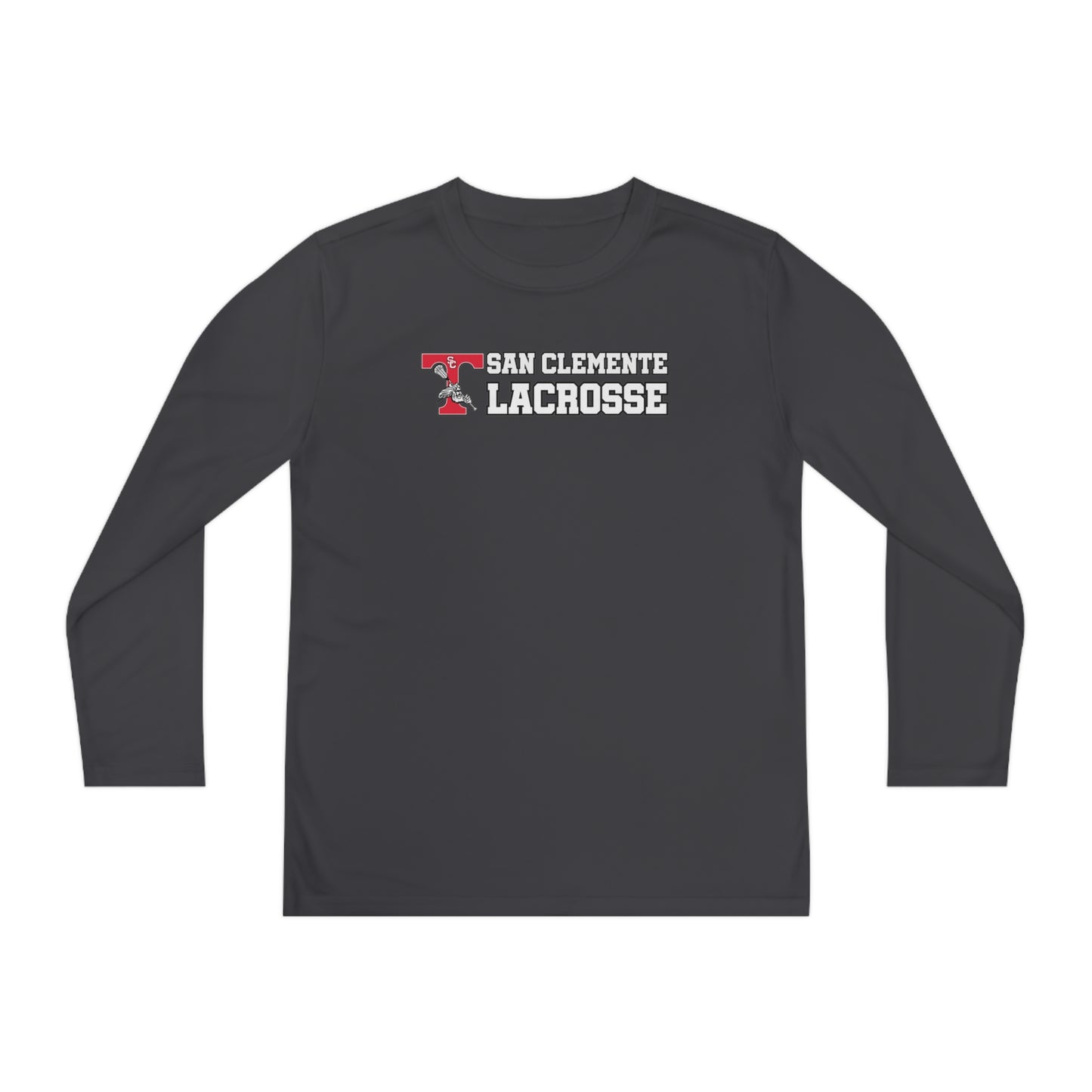 Triton Lacrosse Youth Long Sleeve Competitor Tee Logo